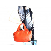 펜디 셀레리아 오렌지 가죽