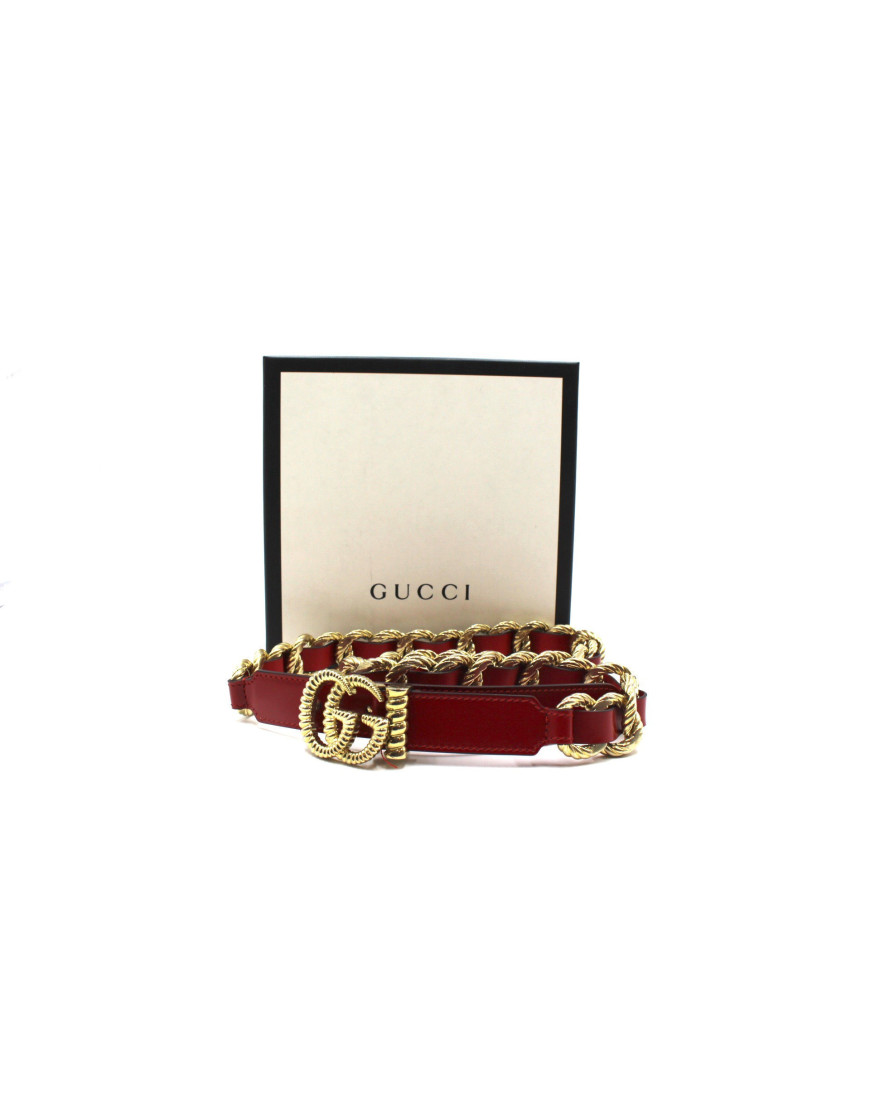 Gucci Marmont Cintura Cuoio