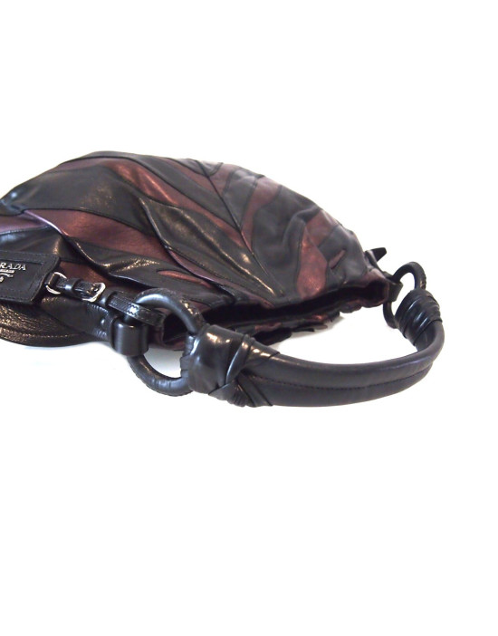 Prada Hobo Pelle Metallizzata