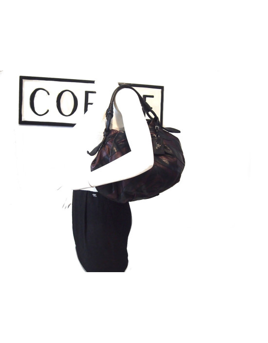 Prada Hobo Pelle Metallizzata