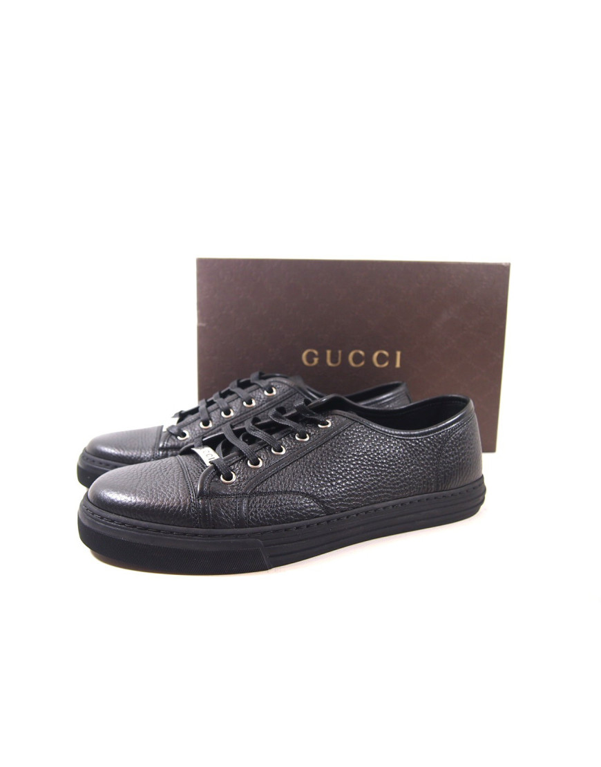 Gucci Sneakers Pelle Nera
