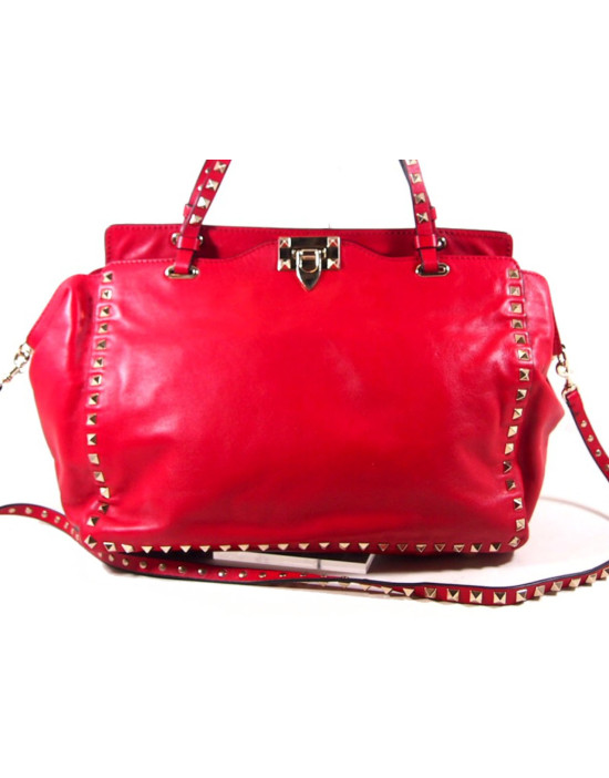 Valentino Rockstud Pelle Rossa