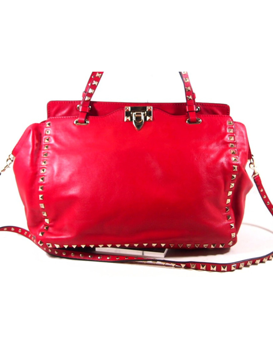 Valentino Rockstud Pelle Rossa