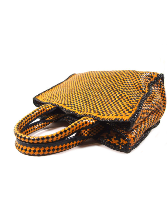 Prada Madras Pelle Gialla e Nera