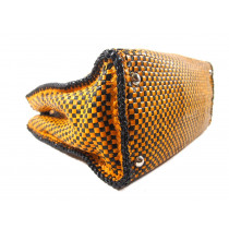 Prada Madras Pelle Gialla e Nera