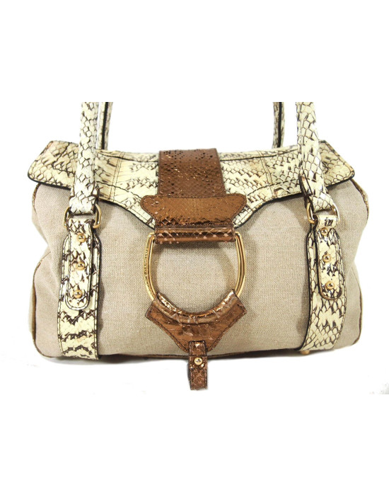 Dolce & Gabbana Shopping Tela e Pitone