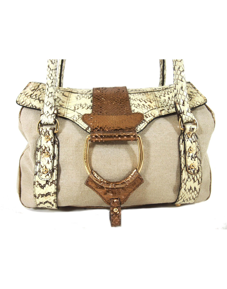 Dolce & Gabbana Shopping Tela e Pitone