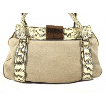 Dolce & Gabbana Shopping Tela e Pitone