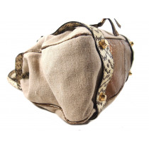 Dolce & Gabbana Shopping Tela e Pitone