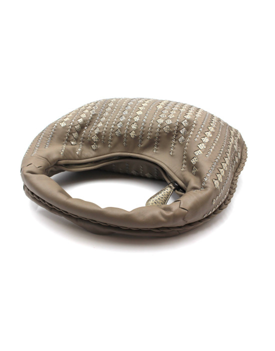 Bottega Venete Hobo Pelle Tortora