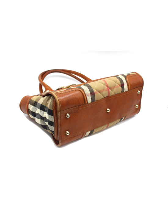 Burberry Shopping Pelle e Check