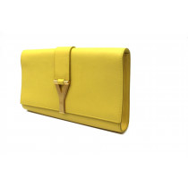 Saint Laurent Pochette Pelle Gialla