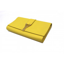 Saint Laurent Pochette Pelle Gialla