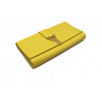 Saint Laurent Pochette Pelle Gialla