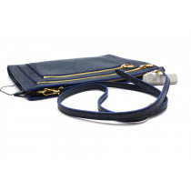 Stella McCartney Cartella Stampa Cocco Blu