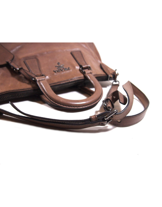 Prada Shopping Pelle Marrone