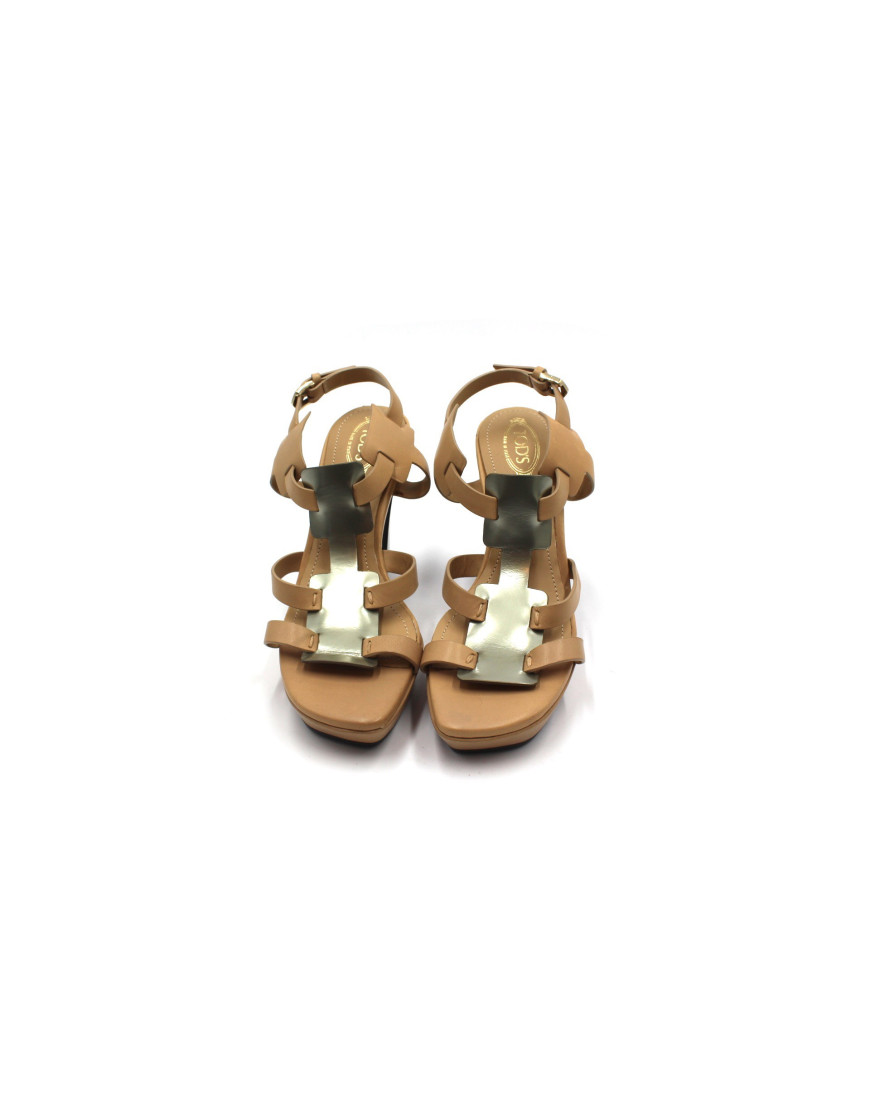 Tod's Sandalo Alto Beige