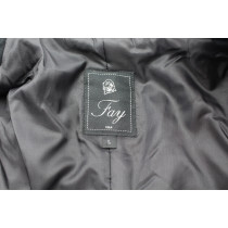 Fay Trench Nero Imbottito