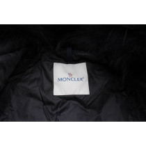 Moncler Piumino Nero con Pelo
