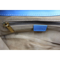 Celine Pochette Camoscio Turchese