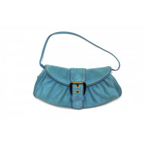 Celine Pochette Camoscio Turchese