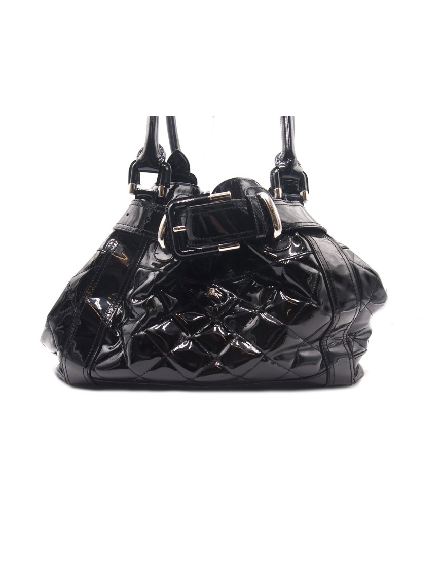 Burberry Shopping Vernis Nera