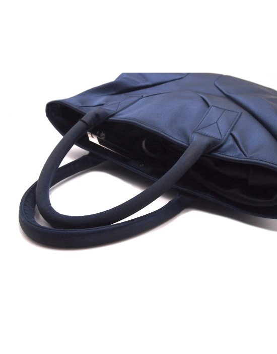 Saint Laurent Shopping Tela Blu