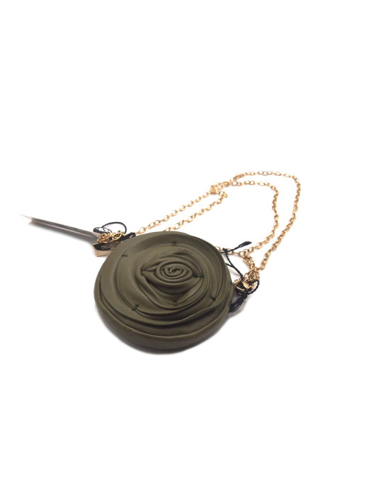 Valentino Pochette Pelle Verde