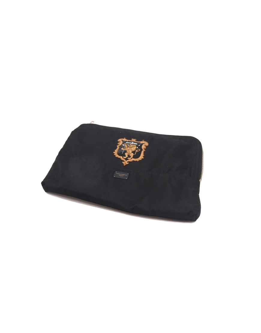 Dolce & Gabbana Pochette Tela Nera