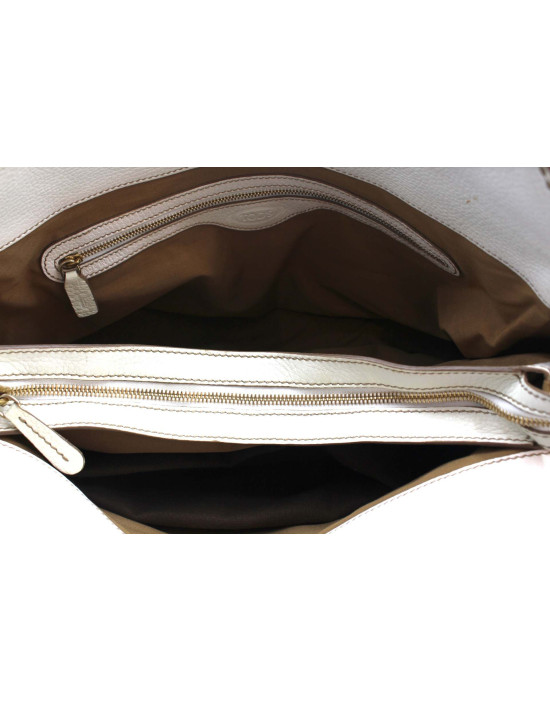 Tod's Shopping Tela Beige