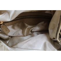 Tod's Shopping Tela Bronzo Dorato