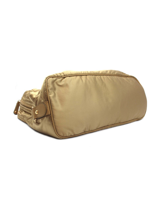 Tod's Shopping Tela Bronzo Dorato