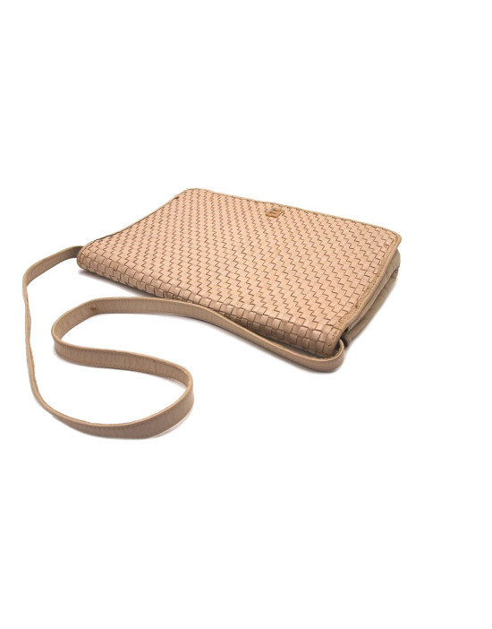 Fendi Shopping Pelle Beige Intrecciata