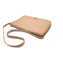 Fendi Shopping Pelle Beige Intrecciata