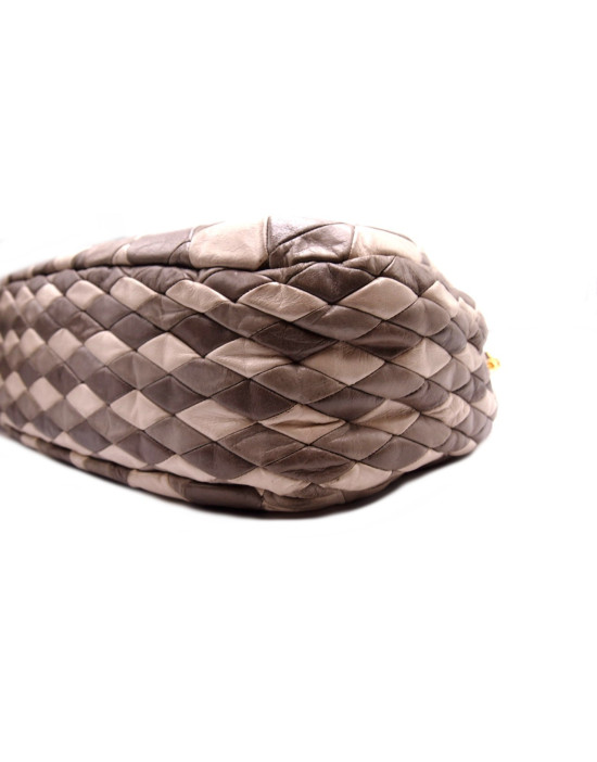 Miu Miu Arlecchino Pelle Grigia