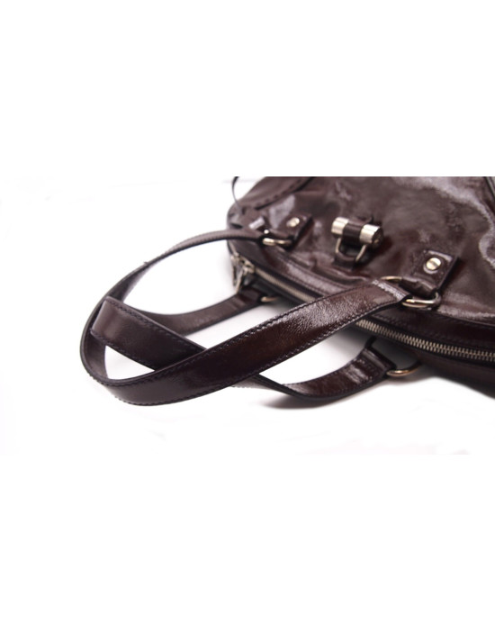 Saint Laurent Muse Vernis Marrone