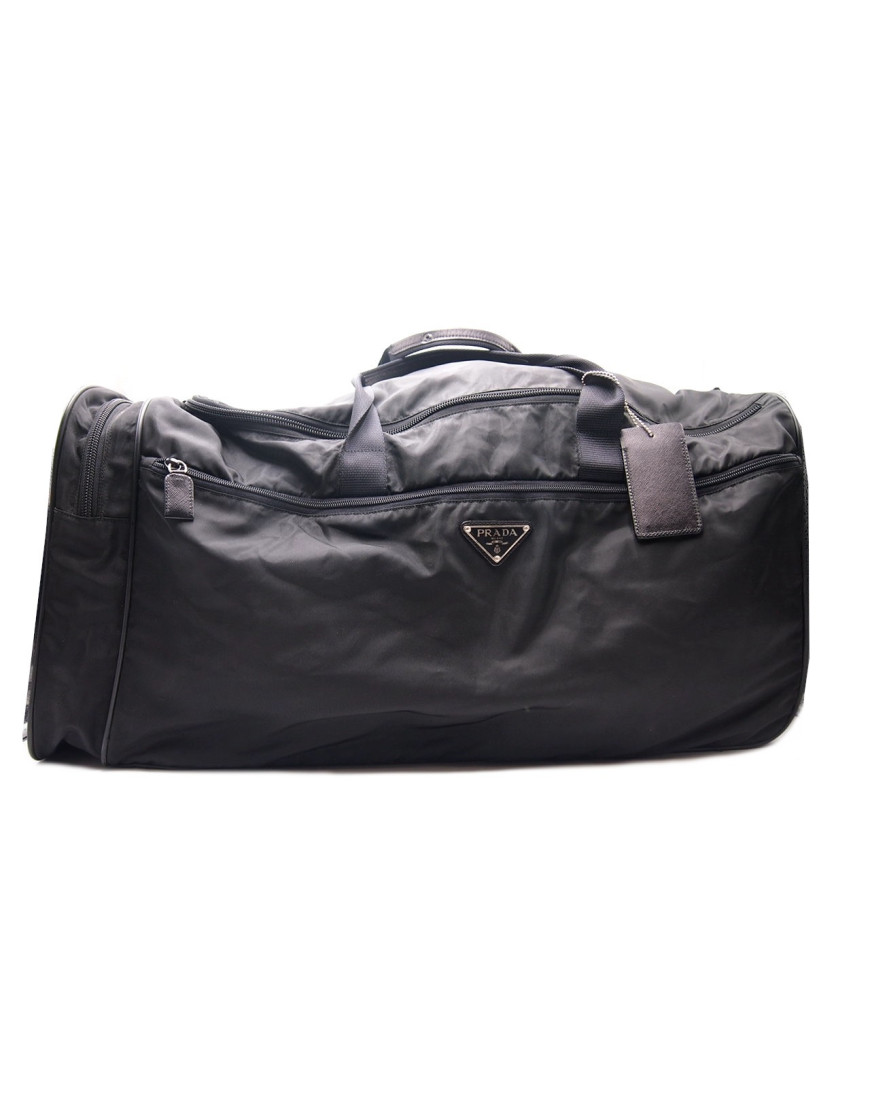 Prada Trolley Tela Nera