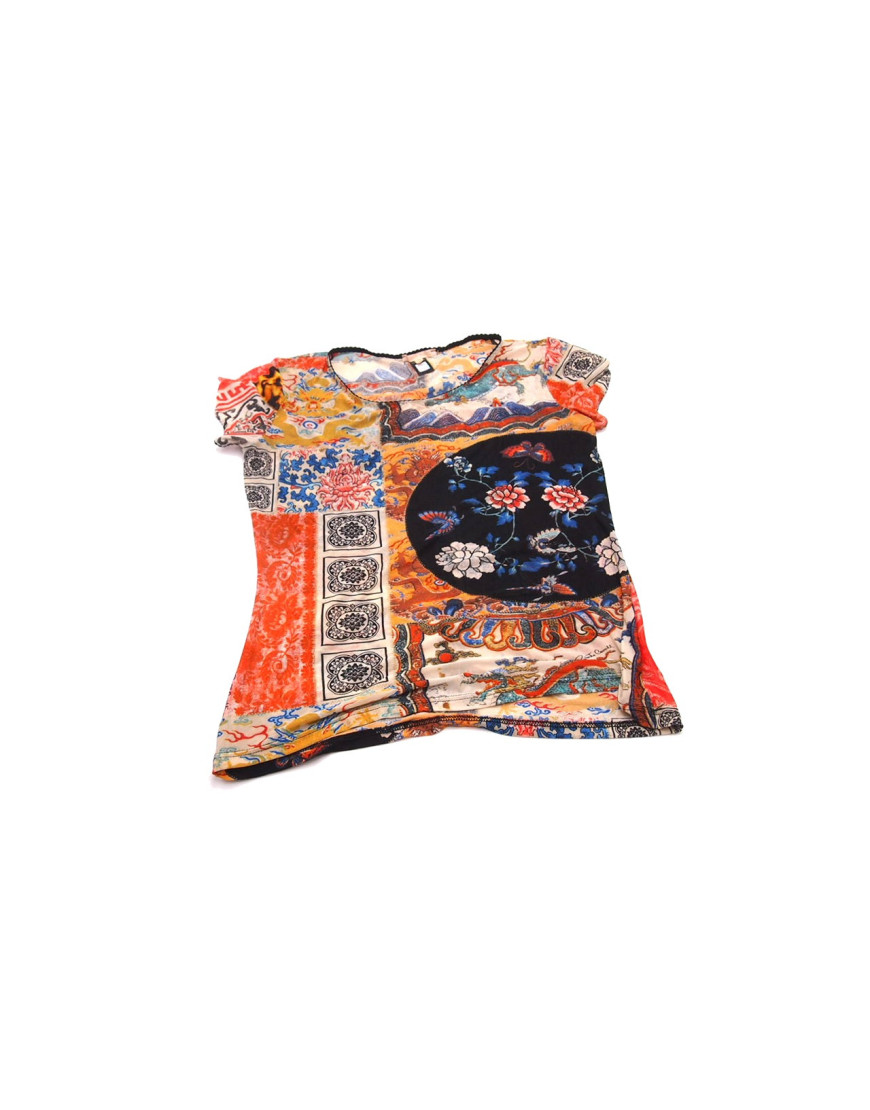 Cavalli T Shirt Multicolor