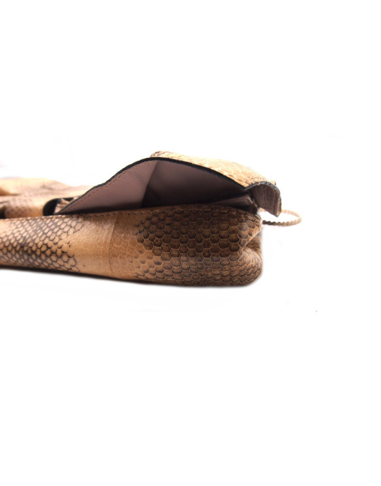 Valentino Pochette Pitone Beige