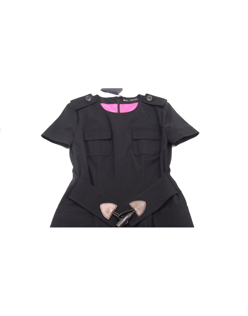 Dsquared Abito Cotone Nero