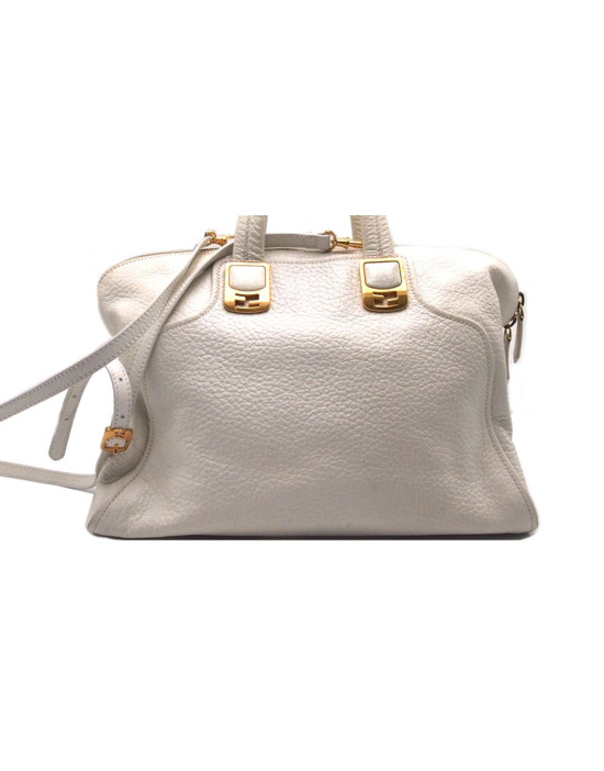 Fendi Chameleon Pelle Bianca