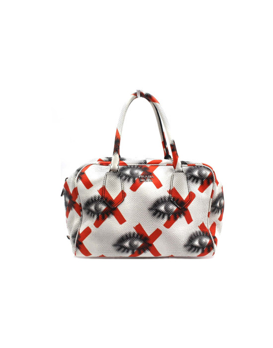 Prada Inside Pelle Bianca