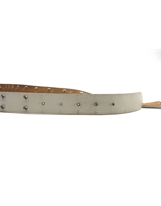 Dolce & Gabbana Cintura Pelle Avorio