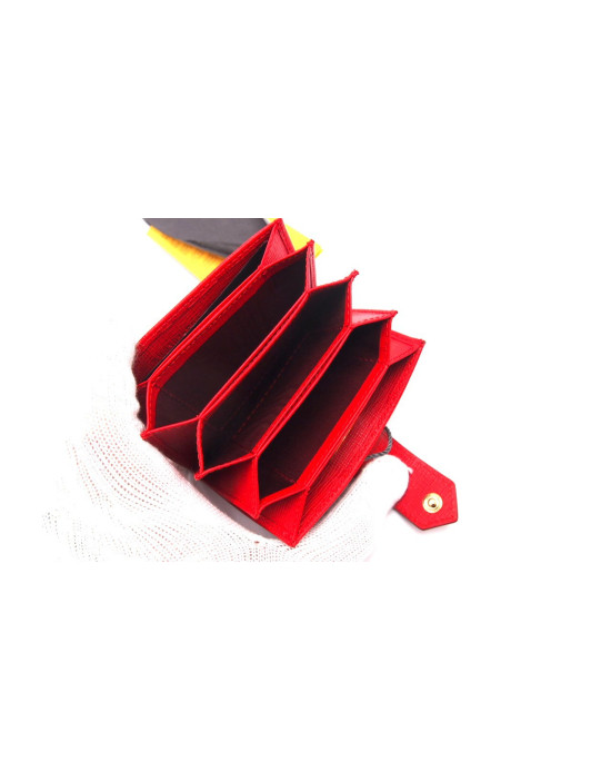 Fendi Portacarte Pelle Rossa
