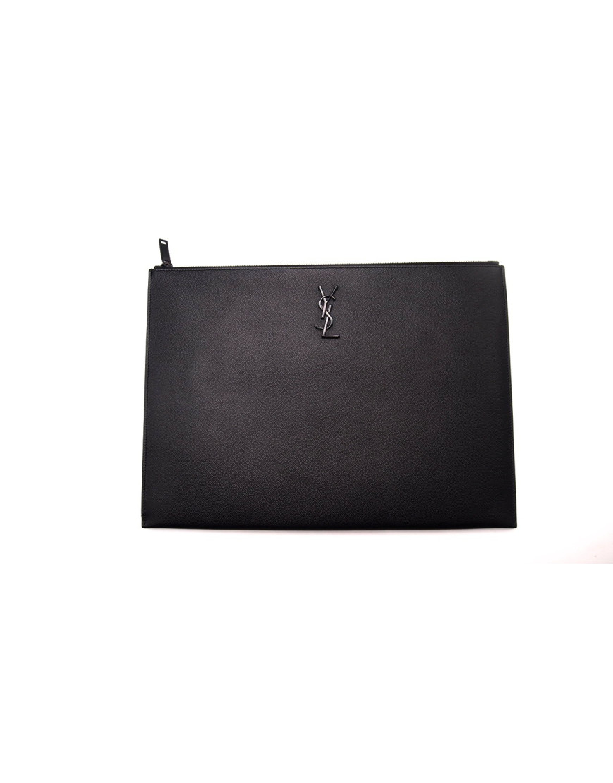 Saint Laurent Clutch Pelle Nera