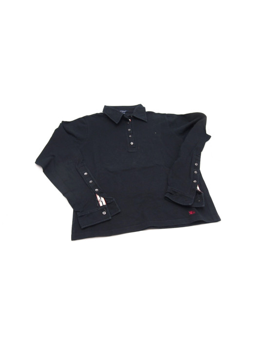 Burberry Polo Cotone Nera