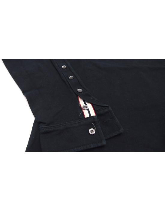 Burberry Polo Cotone Nera