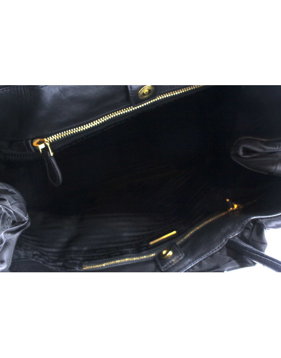 Prada Shopping Tela Nera