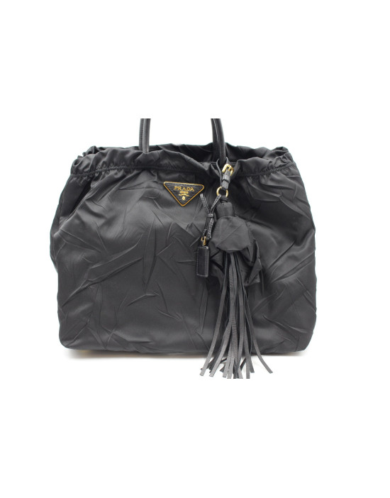 Prada Shopping Tela Nera