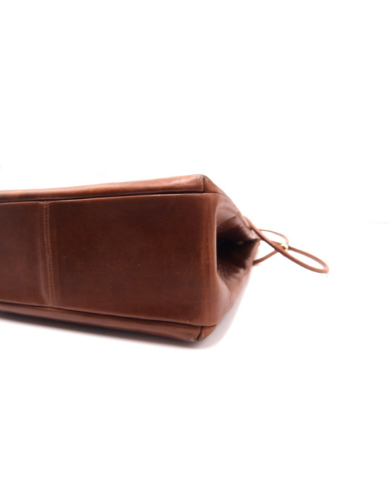 Chanel Shopping Pelle Marrone